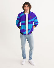 Load image into Gallery viewer, WILD - PURPLE/BLUE JACKET Men's All-Over Print Bomber Jacket