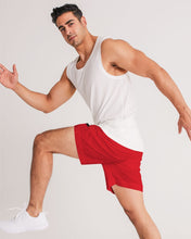 Load image into Gallery viewer, ETR 3 STRIPE TOP - RED Men's All-Over Print Jogger Shorts