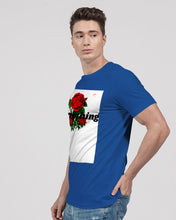 Load image into Gallery viewer, EVERYTHING ROSES (Jersey T-Shirt) - BLUE/WHITE/BLACK