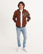 Load image into Gallery viewer, SF TIGER ROAR 2.O JACKET - DARK BROWN Men's All-Over Print Bomber Jacket