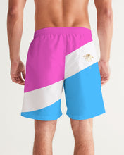 Load image into Gallery viewer, 3 TONE SWIM TRUNKS Men's All-Over Print Swim Trunk