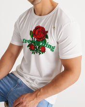 Load image into Gallery viewer, EVERYTHING ROSES 3 LINK UP - WHITE/GREEN Men's All-Over Print Tee