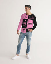 Load image into Gallery viewer, SF WEAR FLAVA - PINK/BLACK Men's All-Over Print Long Sleeve Tee