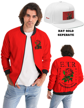 Load image into Gallery viewer, ETR 1 ROSE JACKET - RED Men's Bomber Jacket