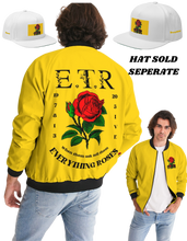 Load image into Gallery viewer, ETR 1 ROSE JACKET - YELLOW Men's Bomber Jacket
