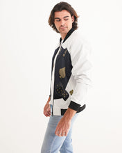 Load image into Gallery viewer, LIFE A GAMBLE 2 - WHITE Men's All-Over Print Bomber Jacket