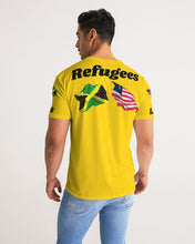 Load image into Gallery viewer, REFUGEES 2.0 - YELLOW Men's All-Over Print Tee