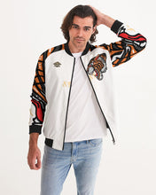 Load image into Gallery viewer, SF TIGER ROAR GOLD 2.O JACKET - WHITE Men's All-Over Print Bomber Jacket