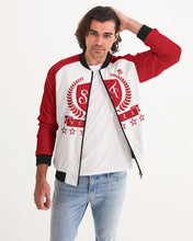 Load image into Gallery viewer, SF WEAR 1 JACKET - RED/WHITE Men's All-Over Print Bomber Jacket