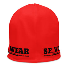 Load image into Gallery viewer, SF WEAR 5STAR - RED All-Over Print Beanie