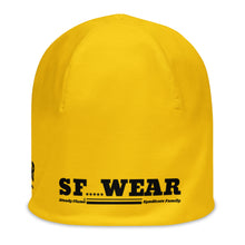 Load image into Gallery viewer, SF WEAR 5STAR - YELLOW All-Over Print Beanie