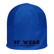 Load image into Gallery viewer, SF WEAR 5STAR - BLUE All-Over Print Beanie