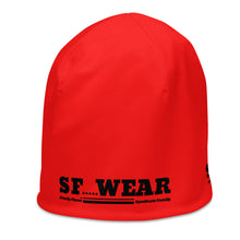 Load image into Gallery viewer, SF WEAR 5STAR - RED All-Over Print Beanie