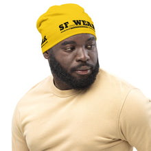 Load image into Gallery viewer, SF WEAR 5STAR - YELLOW All-Over Print Beanie
