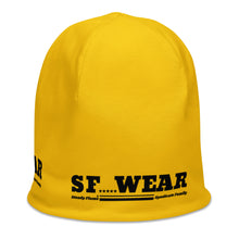 Load image into Gallery viewer, SF WEAR 5STAR - YELLOW All-Over Print Beanie