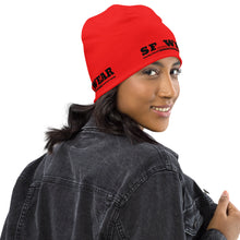 Load image into Gallery viewer, SF WEAR 5STAR - RED All-Over Print Beanie