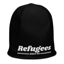Load image into Gallery viewer, REFUGEES - BLACK Beanie