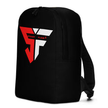 Load image into Gallery viewer, Steady Flame next - black/white/red Minimalist Backpack