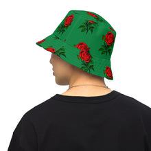 Load image into Gallery viewer, Fully Roses Bucket Hat - Green