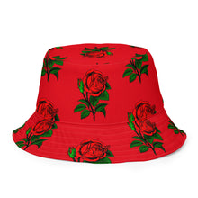 Load image into Gallery viewer, Fully Roses bucket hat - Red