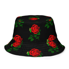 Load image into Gallery viewer, Fully Roses bucket hat - Black/Gold