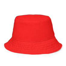 Load image into Gallery viewer, Steady Flame 3 stripe bucket hat - RED