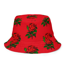 Load image into Gallery viewer, Fully Roses bucket hat - Red