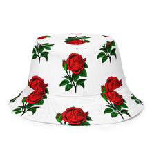Load image into Gallery viewer, Fully Roses bucket hat - white