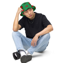 Load image into Gallery viewer, Fully Roses Bucket Hat - Green