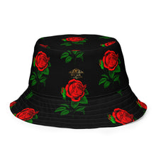 Load image into Gallery viewer, Fully Roses bucket hat - Black