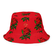 Load image into Gallery viewer, Fully Roses bucket hat - Red