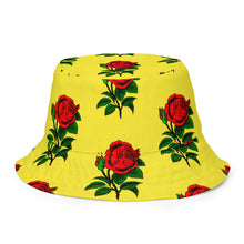 Load image into Gallery viewer, Fully Roses bucket hat Yellow