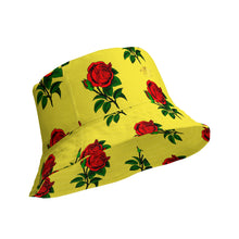 Load image into Gallery viewer, Fully Roses bucket hat Yellow