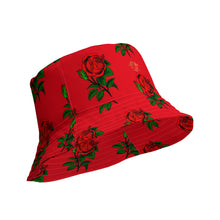 Load image into Gallery viewer, Fully Roses bucket hat - Red