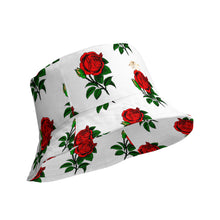 Load image into Gallery viewer, Fully Roses bucket hat - White/Gold
