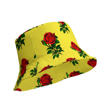 Load image into Gallery viewer, Fully Roses bucket hat Yellow