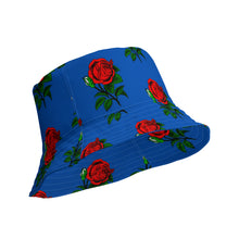 Load image into Gallery viewer, Fully Roses bucket hat - Blue