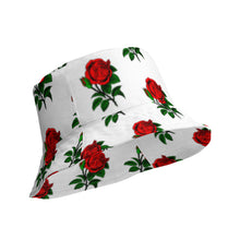 Load image into Gallery viewer, Fully Roses bucket hat - white