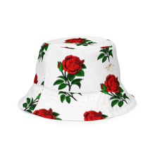 Load image into Gallery viewer, Fully Roses bucket hat - white