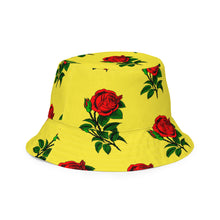 Load image into Gallery viewer, Fully Roses bucket hat Yellow