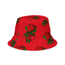 Load image into Gallery viewer, Fully Roses bucket hat - Red