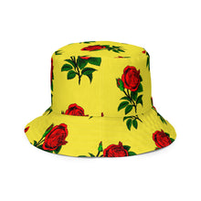Load image into Gallery viewer, Fully Roses bucket hat Yellow