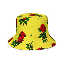 Load image into Gallery viewer, Fully Roses bucket hat Yellow