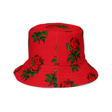 Load image into Gallery viewer, Fully Roses bucket hat - Red