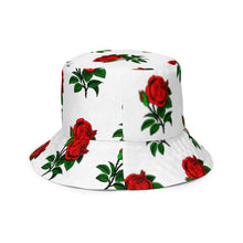 Load image into Gallery viewer, Fully Roses bucket hat - white