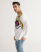 Load image into Gallery viewer, FLAME ROAR - WHITE Men's All-Over Print Long Sleeve Tee