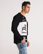 Load image into Gallery viewer, SF WEAR FLAVA - BLACK/WHITE Men's All-Over Print Long Sleeve Tee