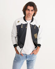Load image into Gallery viewer, LIFE A GAMBLE 2 - WHITE Men's All-Over Print Bomber Jacket