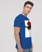 Load image into Gallery viewer, EVERYTHING ROSES (Jersey T-Shirt) - BLUE/WHITE/BLACK