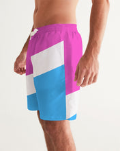 Load image into Gallery viewer, 3 TONE SWIM TRUNKS Men's All-Over Print Swim Trunk